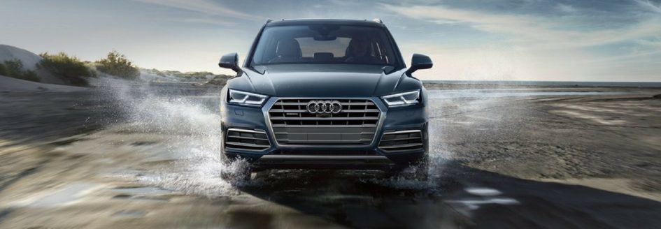 The 2018 Audi Q5 featured in a blog post about Audi quattro® all-wheel drive