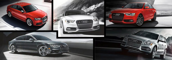 Audi S Models lineup from 2016 2017 model years